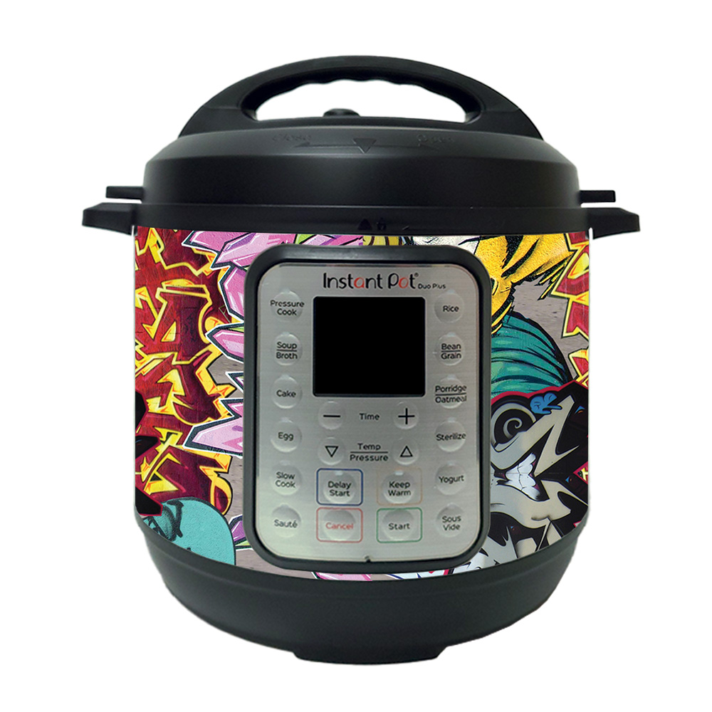 Picture of MightySkins INPTDO6QT-Graffiti Wild Styles Skin Decal Wrap for Instant Pot Duo 6 qt. Sticker - Graffiti Wild Styles