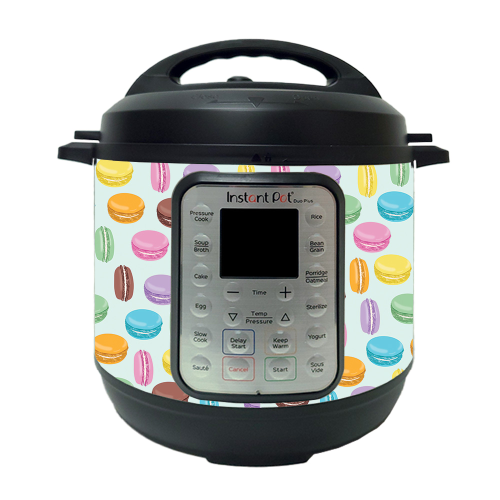 Picture of MightySkins INPTDO6QT-Macarons Skin Decal Wrap for Instant Pot Duo 6 qt. Sticker - Macarons