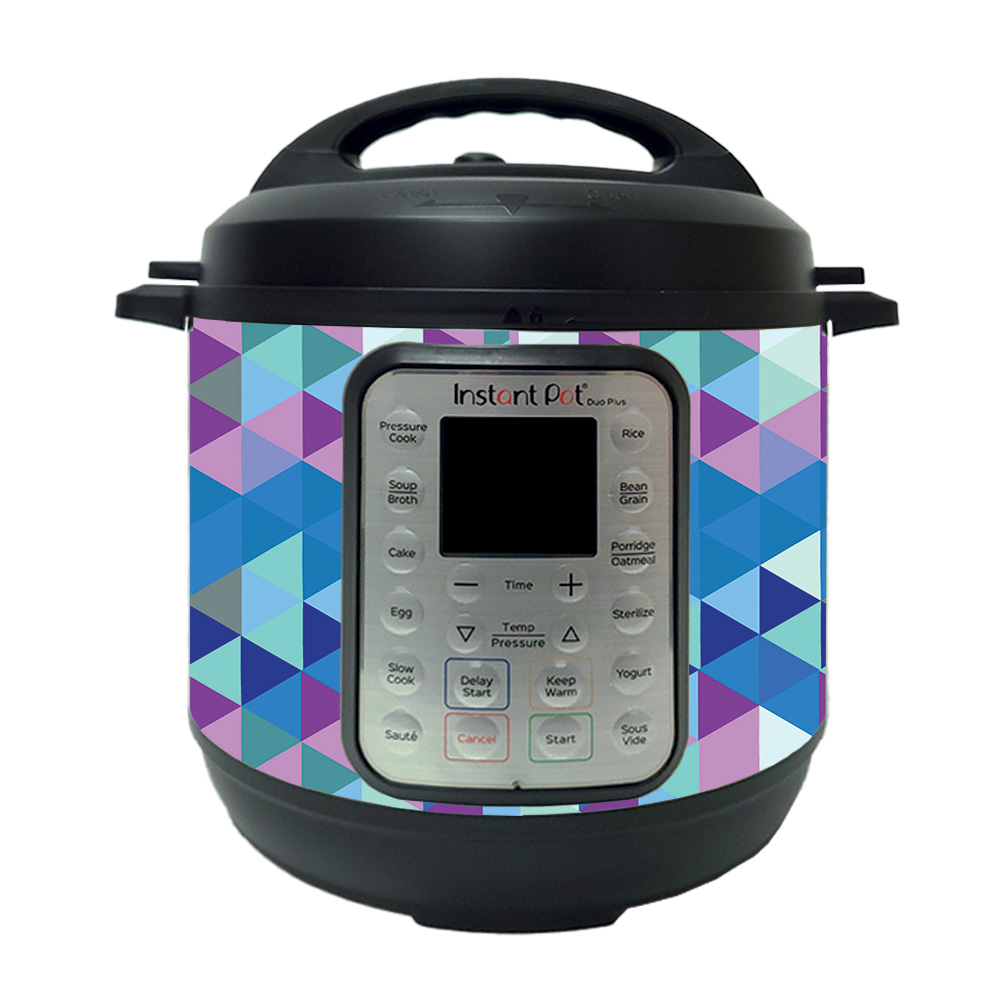 Picture of MightySkins INPTDO6QT-Purple Kaleidoscope Skin Decal Wrap for Instant Pot Duo 6 qt. Sticker - Purple Kaleidoscope