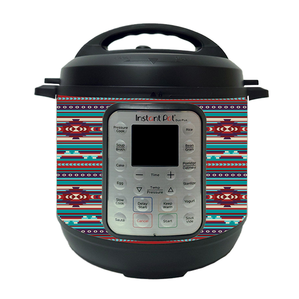 Picture of MightySkins INPTDO6QT-Southwest Stripes Skin Decal Wrap for Instant Pot Duo 6 qt. Sticker - Southwest Stripes