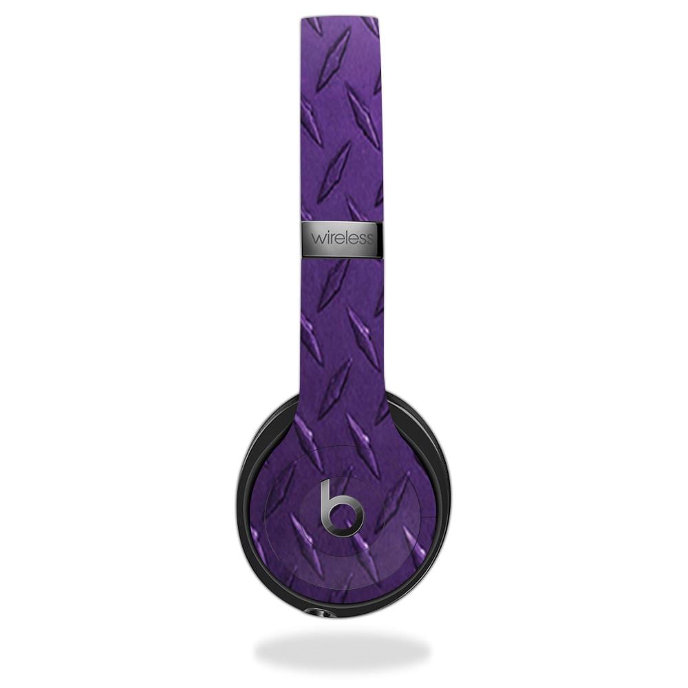 CF-BESOLO3WI-Purple Diamond Plate Carbon Fiber Skin Decal Wrap for Beats by Dr. Dre Solo 3 Wireless - Purple Diamond Plate -  MightySkins