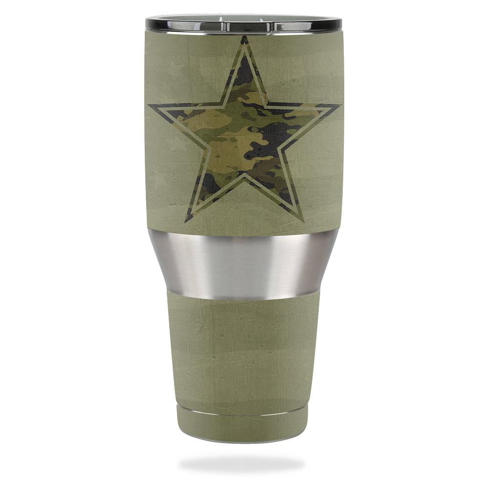 Picture of MightySkins OZTUM40-Army Star Skin Decal Wrap for Ozark Trail 40 oz Tumbler Cover Sticker - Army Star