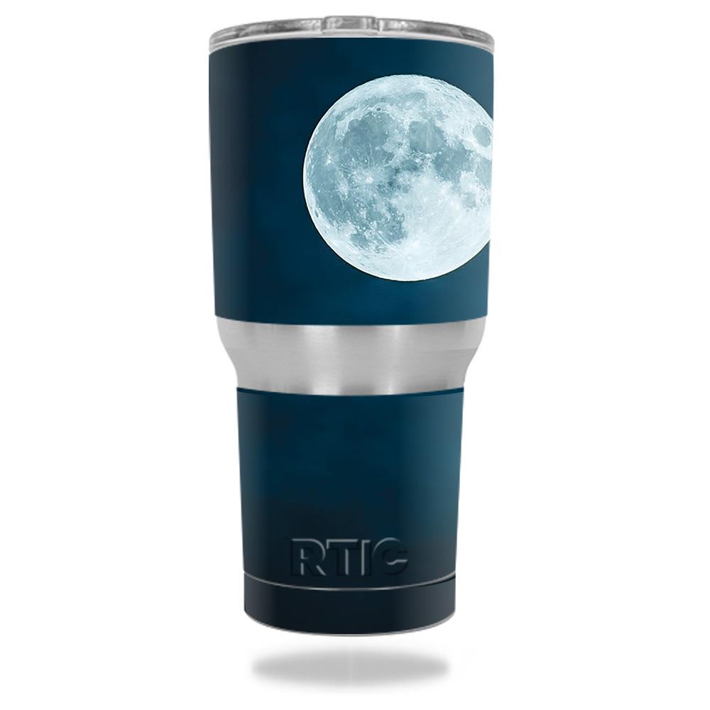 Picture of MightySkins RTTUM30-Moon Skin Decal Wrap for Rtic Tumbler 30 oz 2016 - Moon
