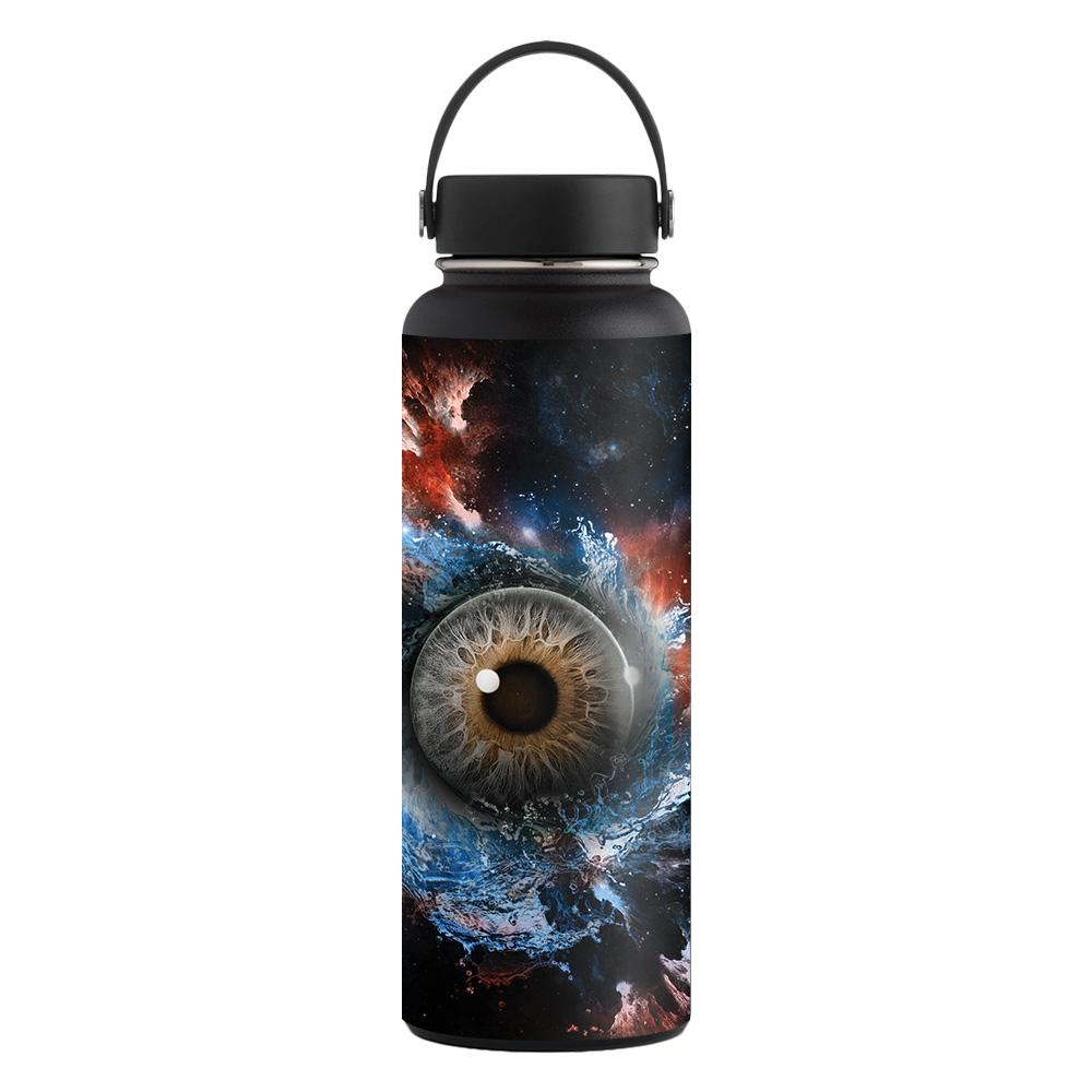 Picture of MightySkins CF-HFWI40-Eye See You Carbon Fiber Skin for Hydro Flask 40 oz Wide Mouth Sticker - Eye See You