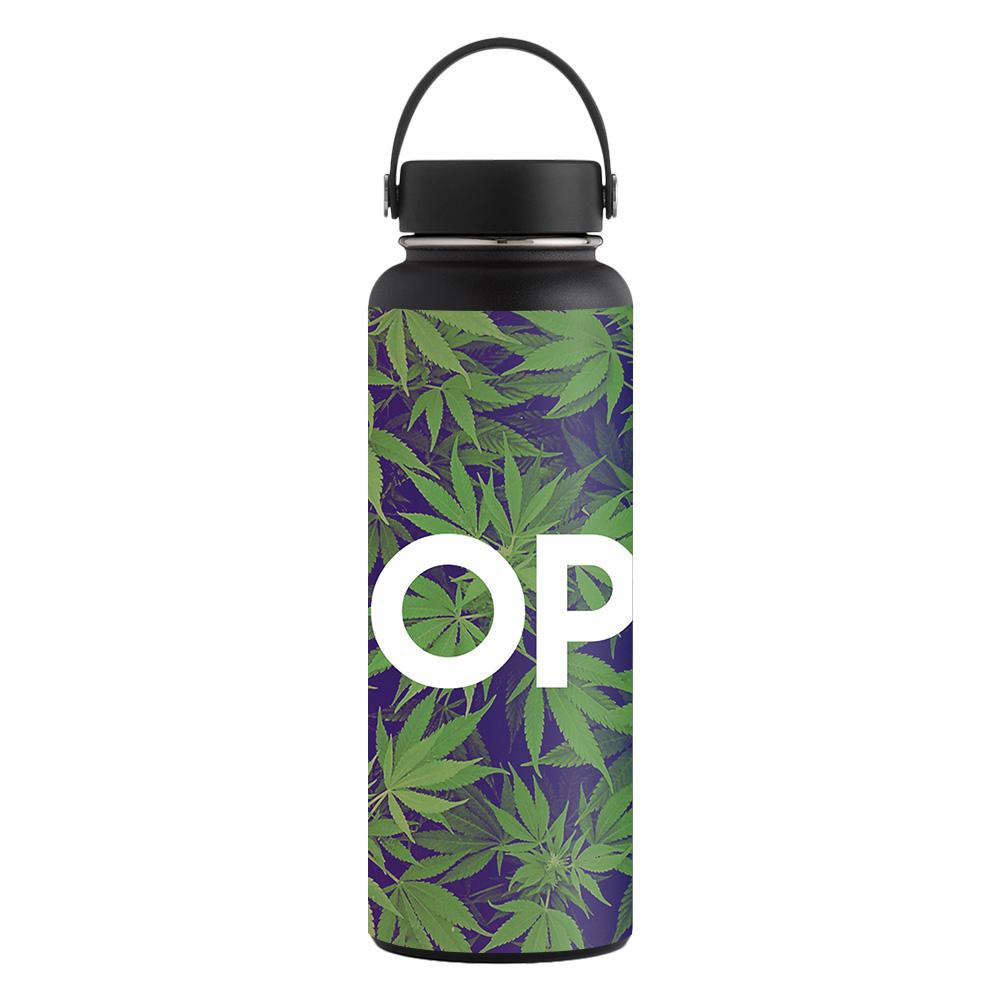 Picture of MightySkins CF-HFWI40-Dope Carbon Fiber Skin for Hydro Flask 40 oz Wide Mouth Sticker - Dope