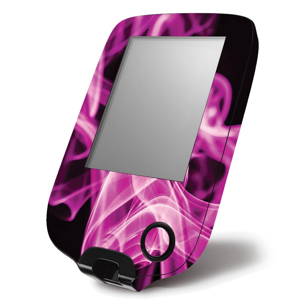Picture of MightySkins ABFRLI10D-Pink Flames Skin Decal Wrap for Abbott Freestyle Libre 1 & 2 Sticker - Pink Flames