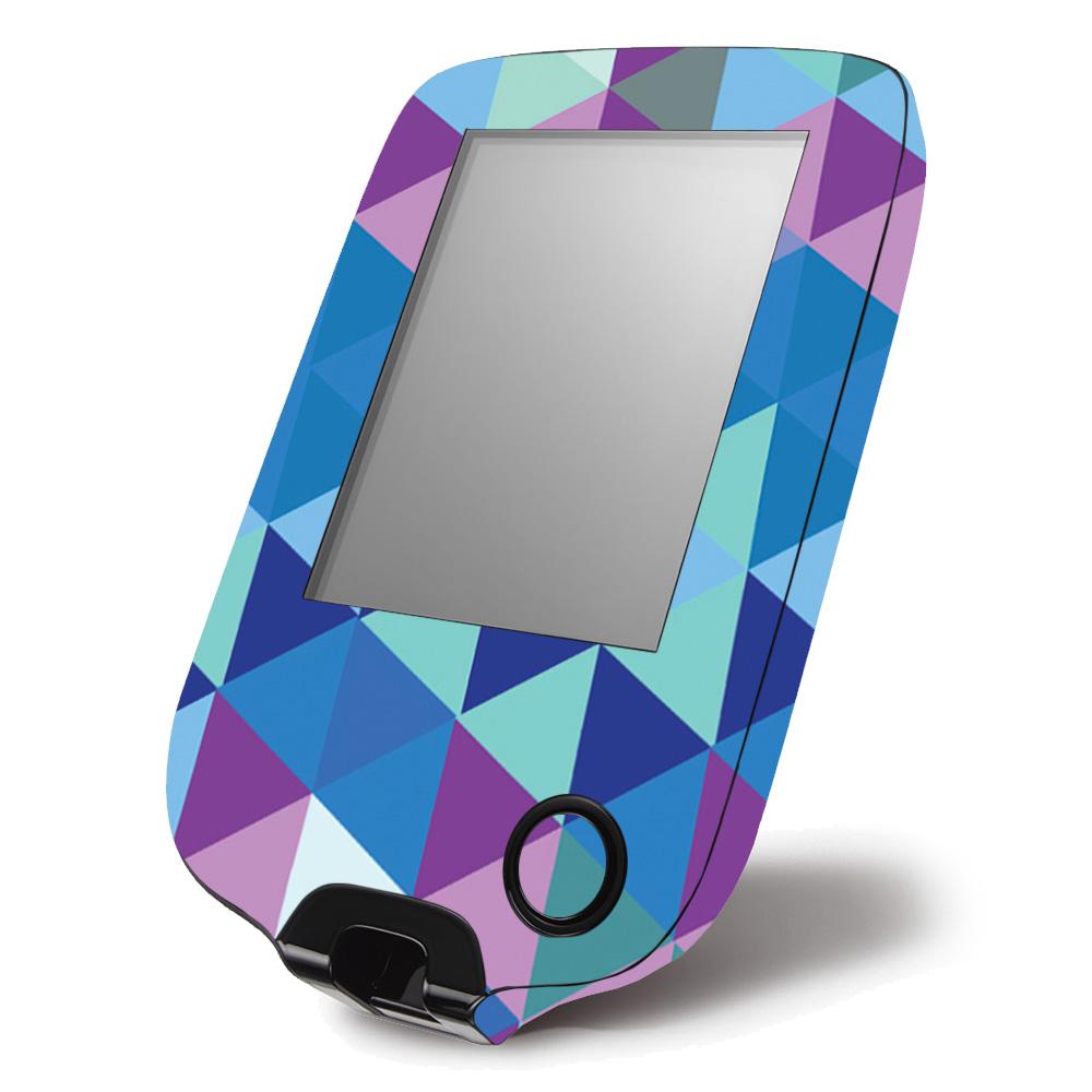 Picture of MightySkins ABFRLI10D-Purple Kaleidoscope Skin Decal Wrap for Abbott Freestyle Libre 1 & 2 Sticker - Purple Kaleidoscope