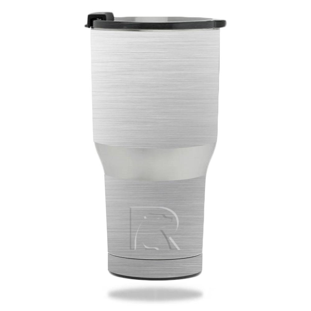 Picture of MightySkins RTTUM2017-Cold Steel Skin Decal Wrap for Rtic Tumbler 20 oz 2017 Sticker - Cold Steel