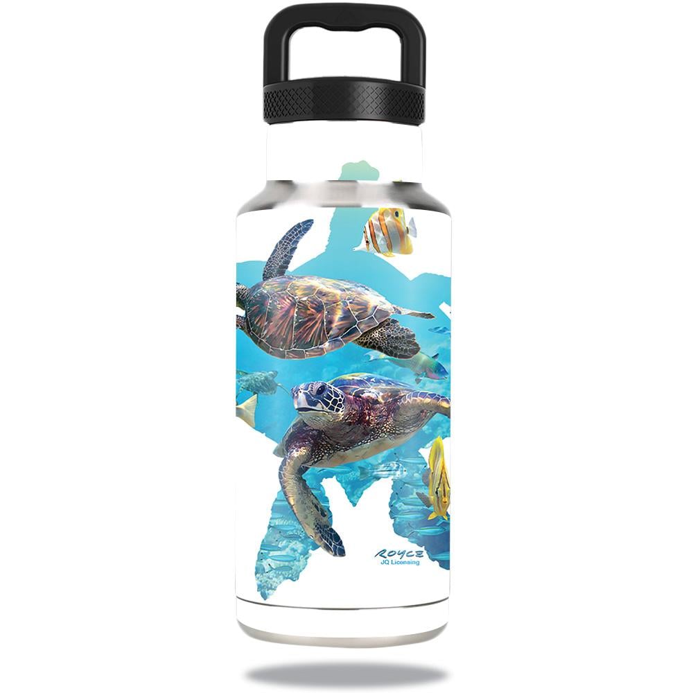 Picture of MightySkins OZBOT36-Turtly Cool Skin Decal Wrap for Ozark Trail Water Bottle 36 oz - Turtly Cool