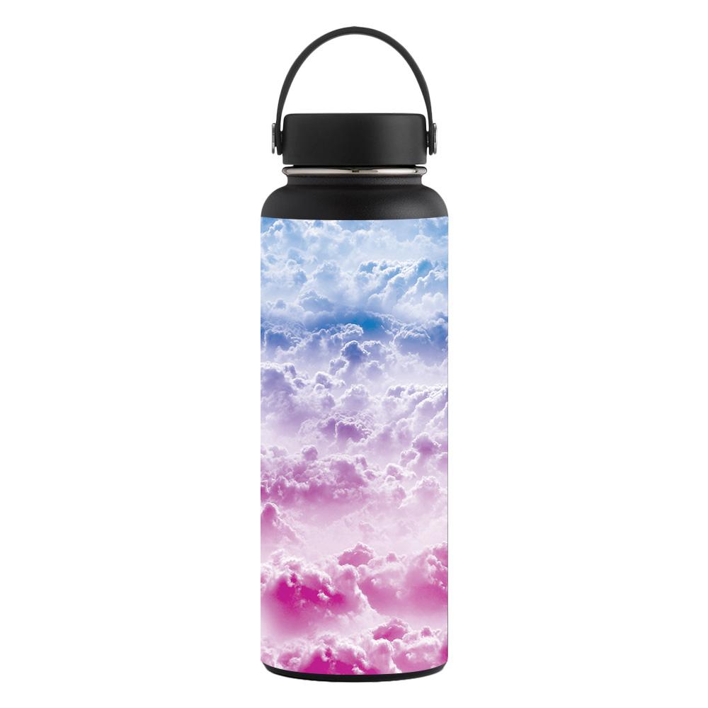 Picture of MightySkins CF-HFWI40-Candy Clouds Carbon Fiber Skin for Hydro Flask 40 oz Wide Mouth Sticker - Candy Clouds