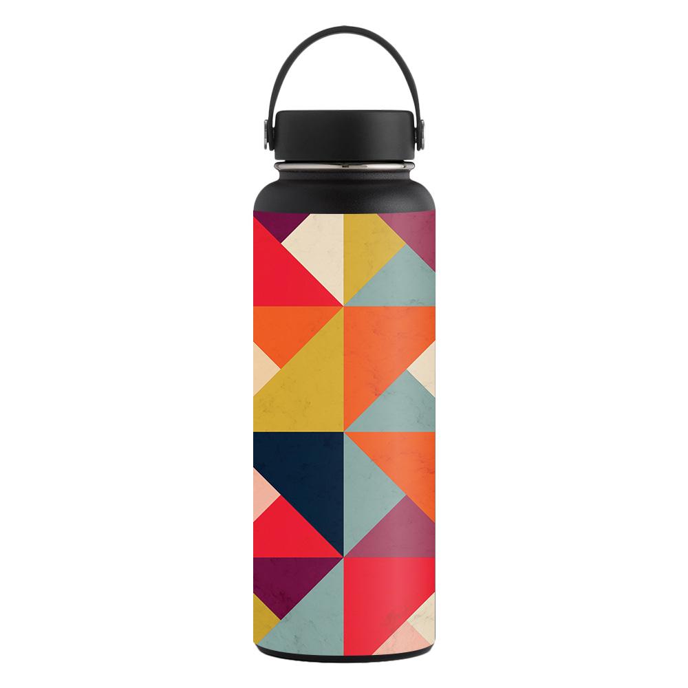 Picture of MightySkins CF-HFWI40-Bright And Happy Carbon Fiber Skin for Hydro Flask 40 oz Wide Mouth Sticker - Bright & Happy