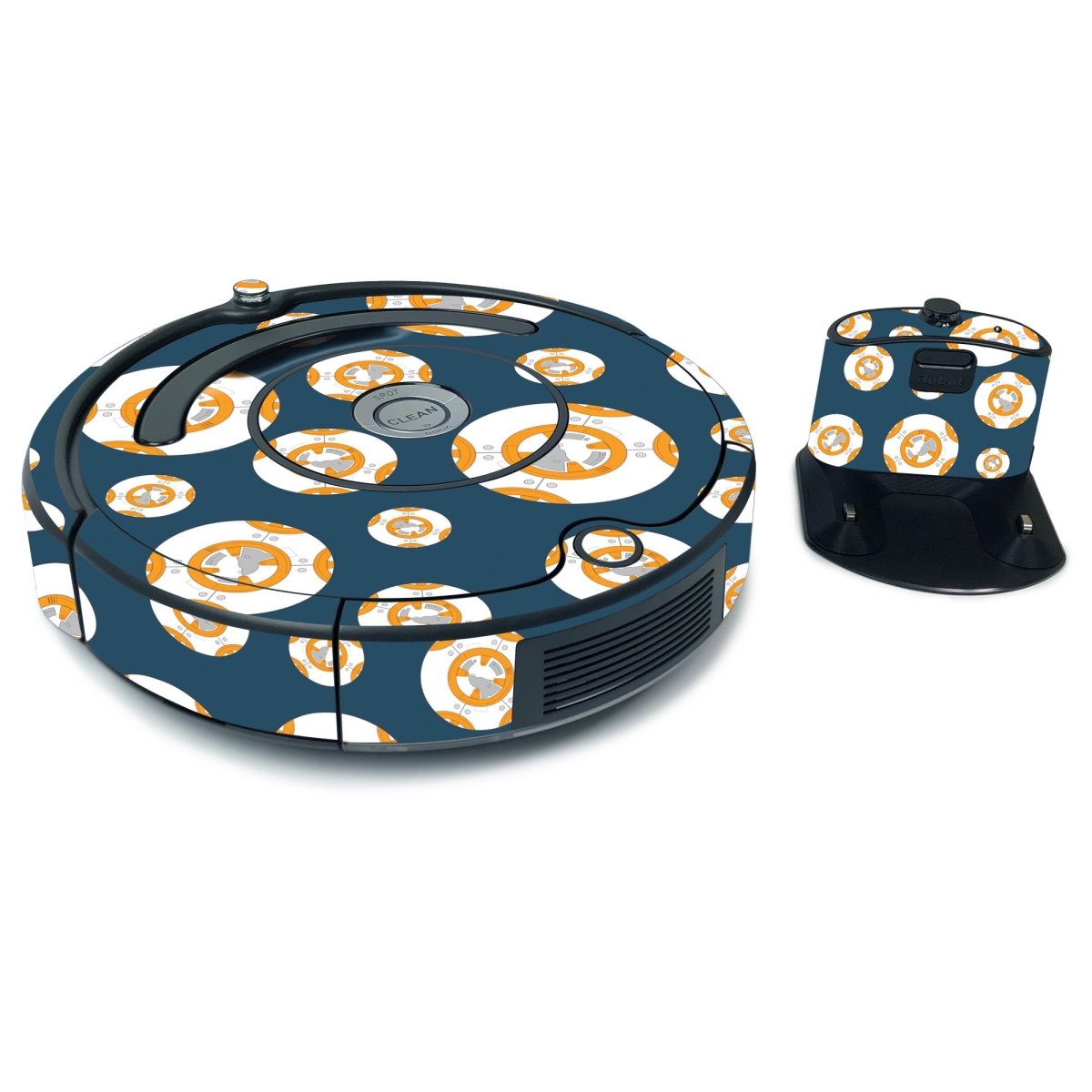 Picture of MightySkins IRRO675-Mini Galaxy Bots Skin Decal Wrap for iRobot Roomba 675 Max Coverage Sticker - Mini Galaxy Bots