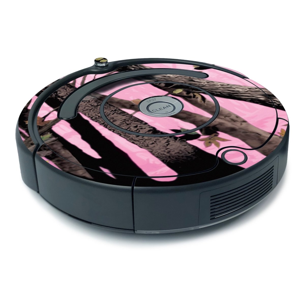 Picture of MightySkins IRRO675MIN-Pink Tree Camo Skin Decal Wrap for iRobot Roomba 675 Minimal Coverage Sticker - Pink Tree Camo