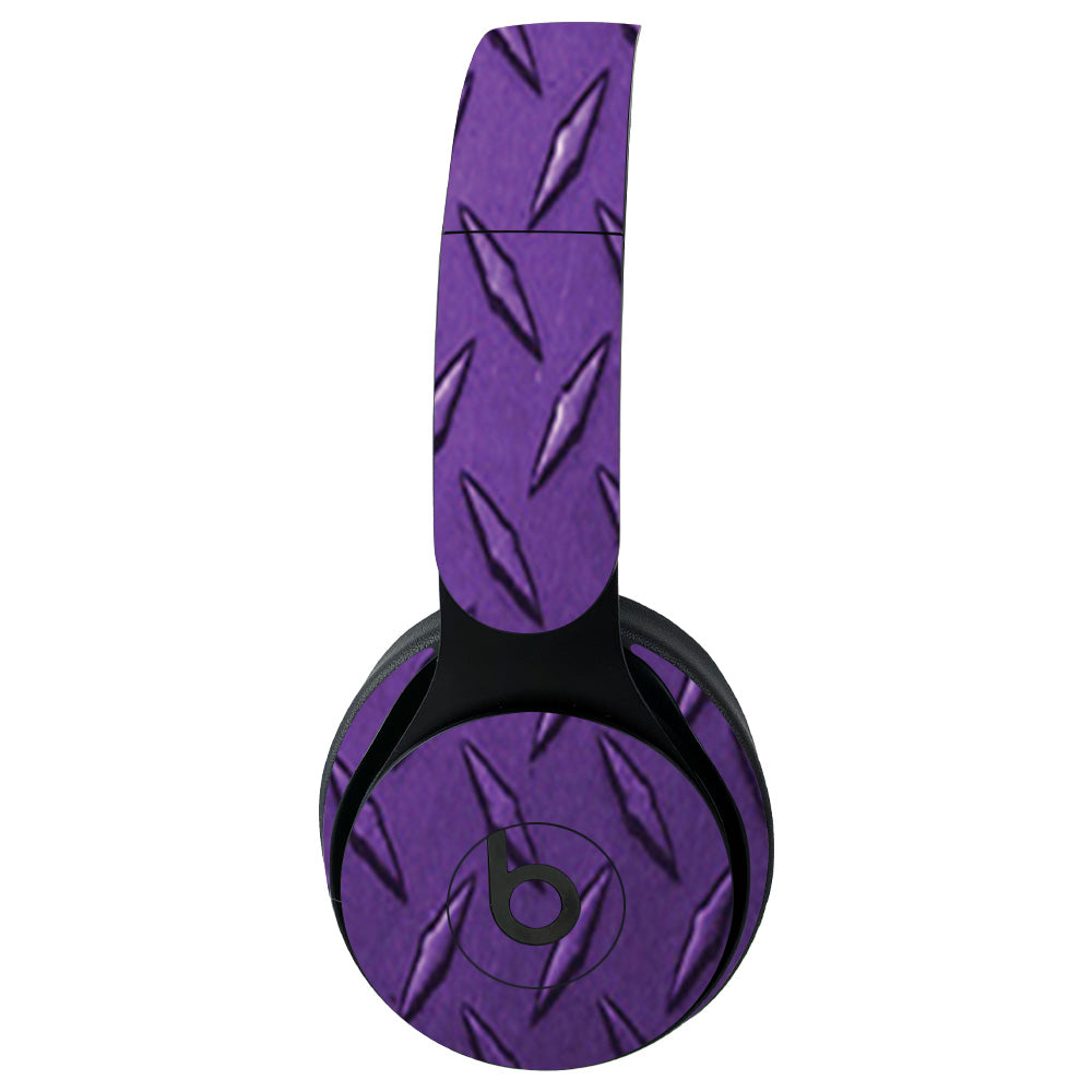 BESOLOPR-Purple Diamond Plate Skin for Beats Solo Pro Wireless Headphones - Purple Diamond Plate -  MightySkins