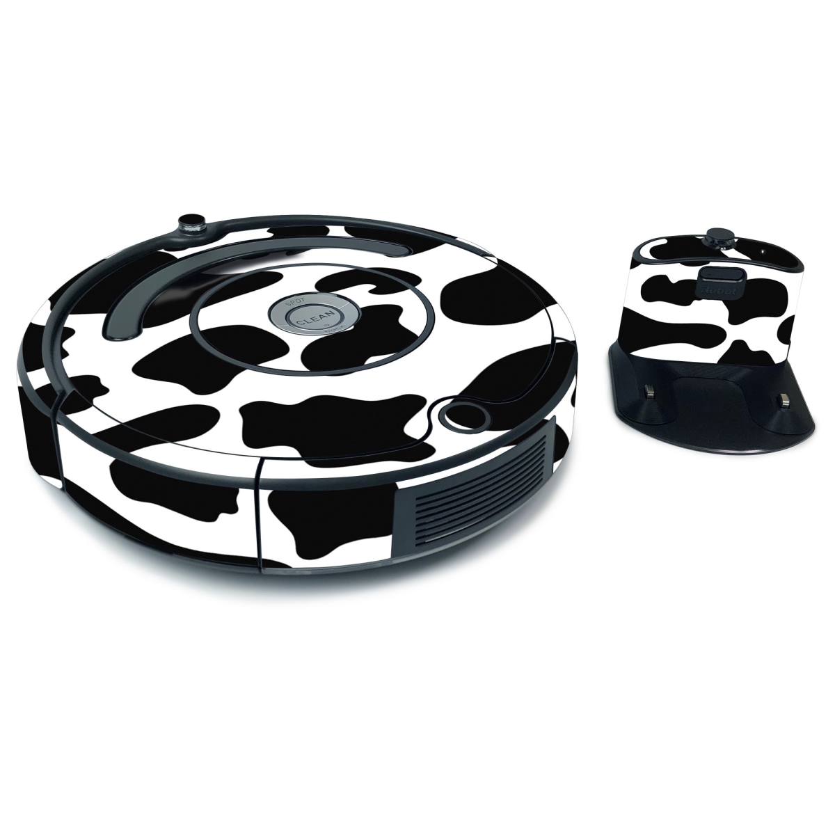 Picture of MightySkins IRRO675-Cow Print Skin for iRobot Roomba 675 Max Coverage - Cow Print