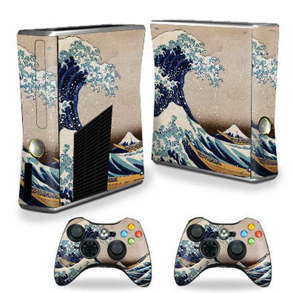 MightySkins XBOX360S-Great Wave Of Kanagawa