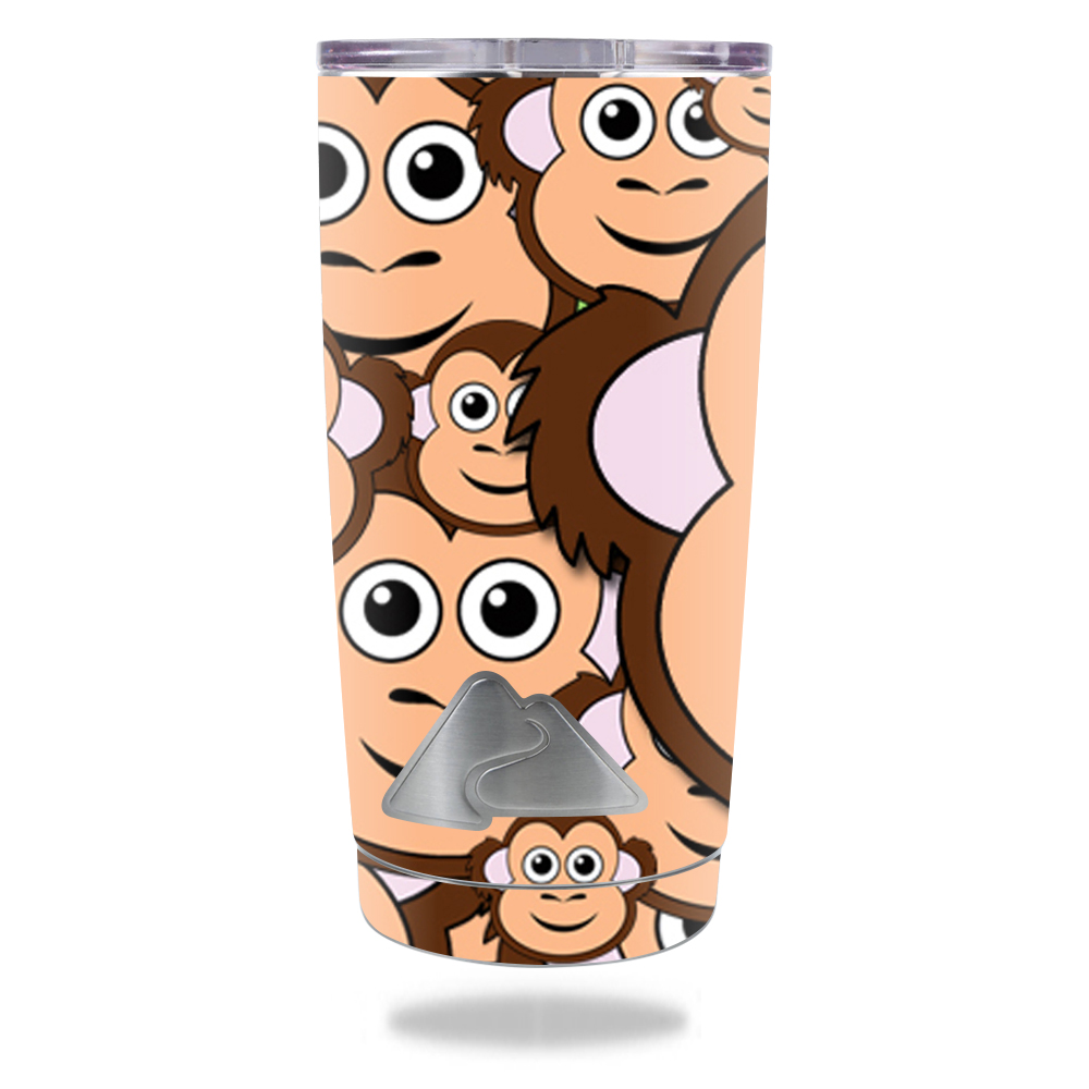 Picture of MightySkins OZTUM20-Monkey Skin Compatible with Ozark Trail Tumbler Original Design 20 oz Wrap Cover Sticker - Monkey