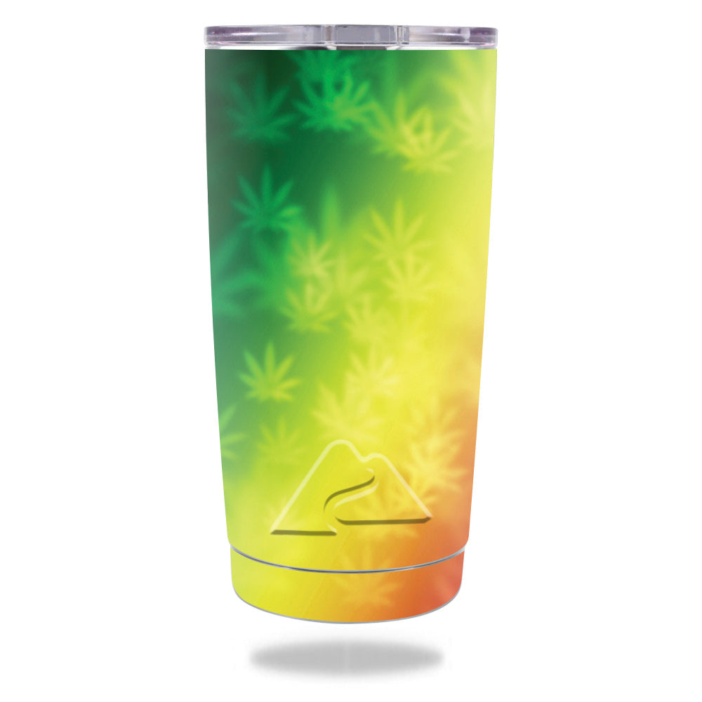 Picture of MightySkins OZTUM20-Rasta Rainbow Skin for Ozark Trail 20 oz Tumbler 2016 - Rasta Rainbow