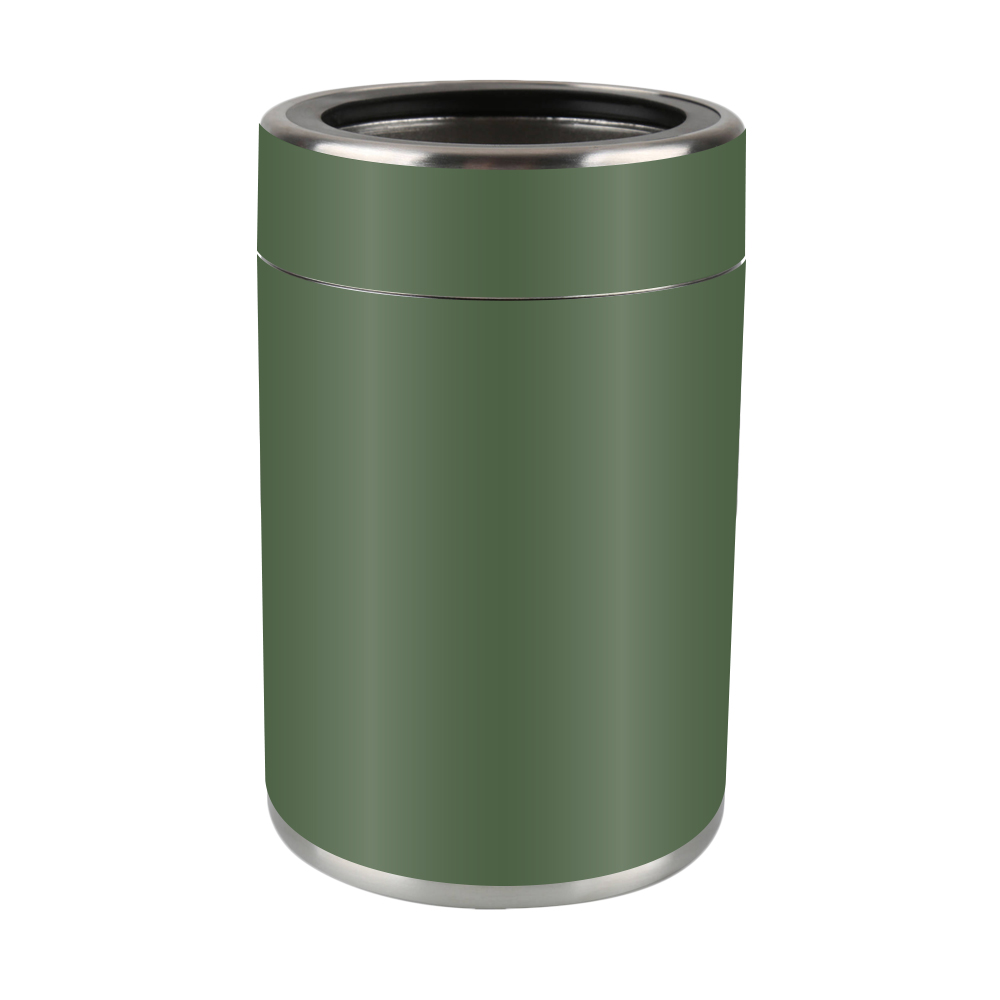 Picture of MightySkins OZCAN-Solid Olive Skin Compatible with Ozark Trail 12 oz Can Wrap Cover Sticker - Solid Olive