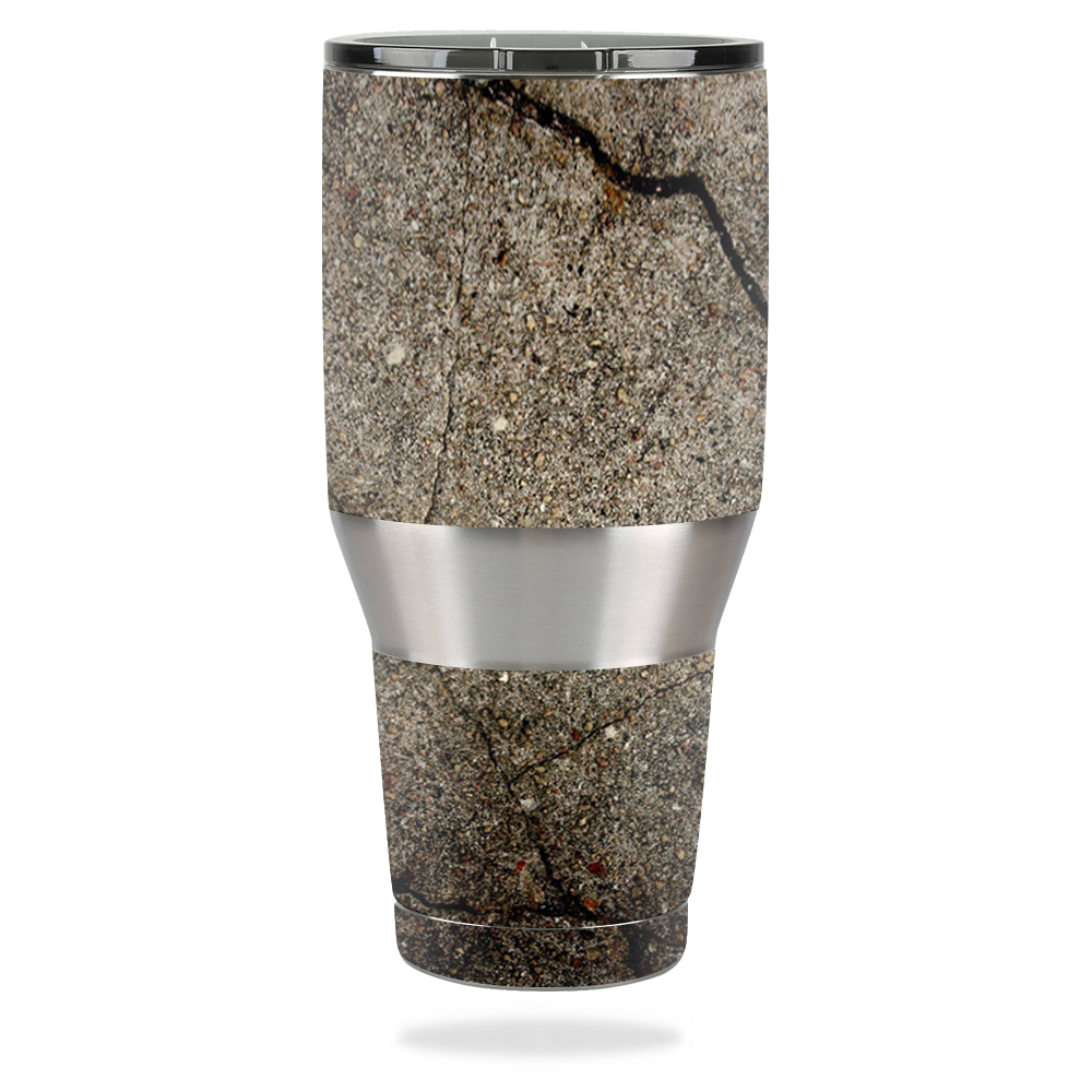 Picture of MightySkins OZTUM40-Cracked Skin Compatible with Ozark Trail 40 oz Tumbler Wrap Cover Sticker - Cracked