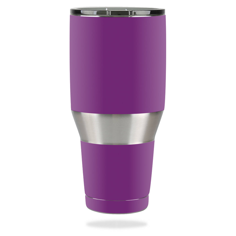 Picture of MightySkins OZTUM40-Solid Purple Skin Compatible with Ozark Trail 40 oz Tumbler Wrap Cover Sticker - Solid Purple