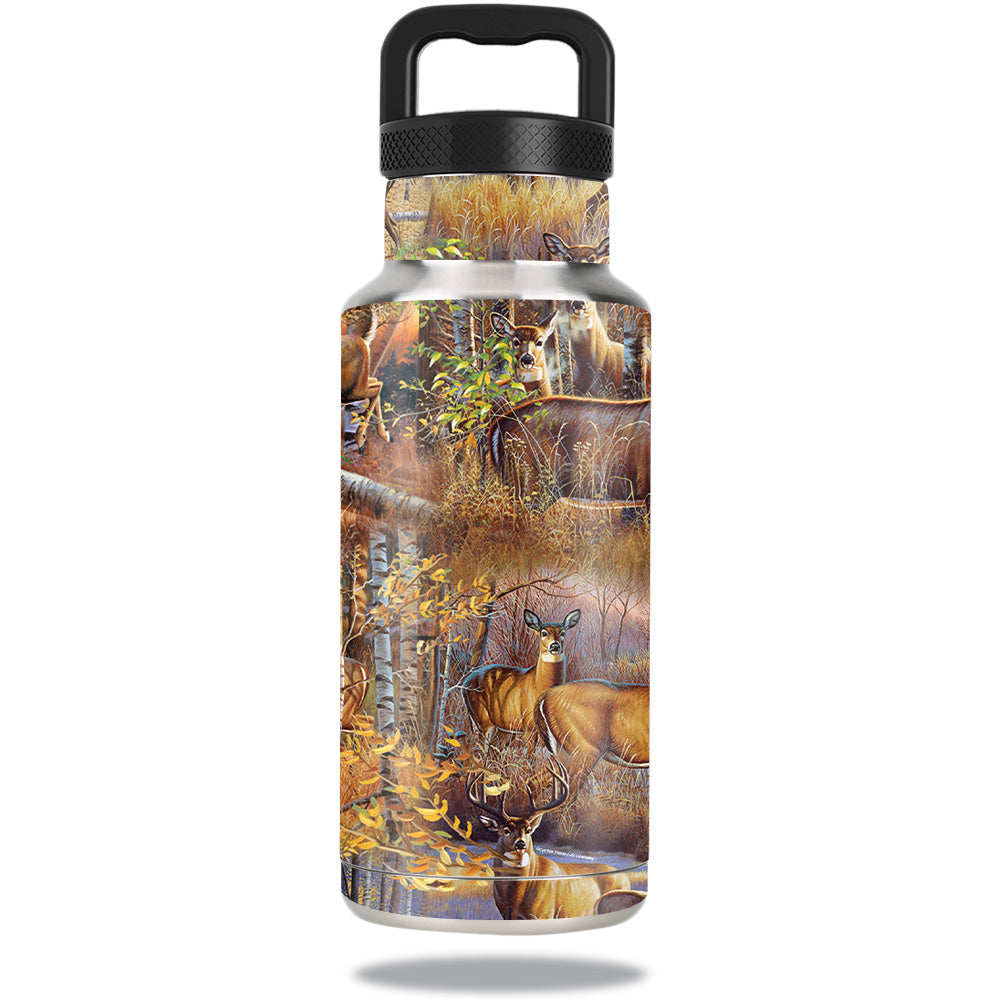 Picture of MightySkins OZBOT36-Deer Pattern Skin Compatible with Ozark Trail Water Bottle 36 oz - Deer Pattern