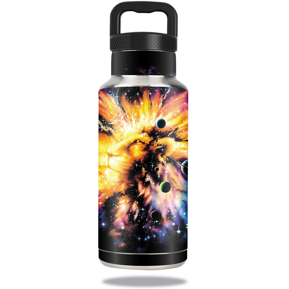 Picture of MightySkins OZBOT36-Leo Galaxy Skin for Ozark Trail Water Bottle 36 oz Leo Galaxy