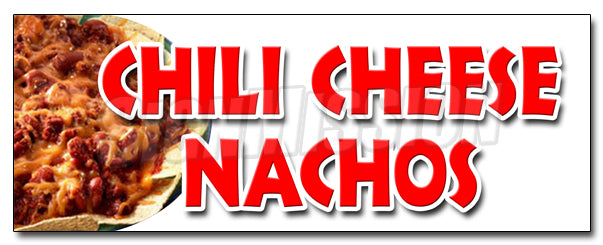 12 in. Chili Cheese Nacho Decal Sticker - Snack Melted Mexican Food Tacos Tex Mex -  Amistad, AM3920863