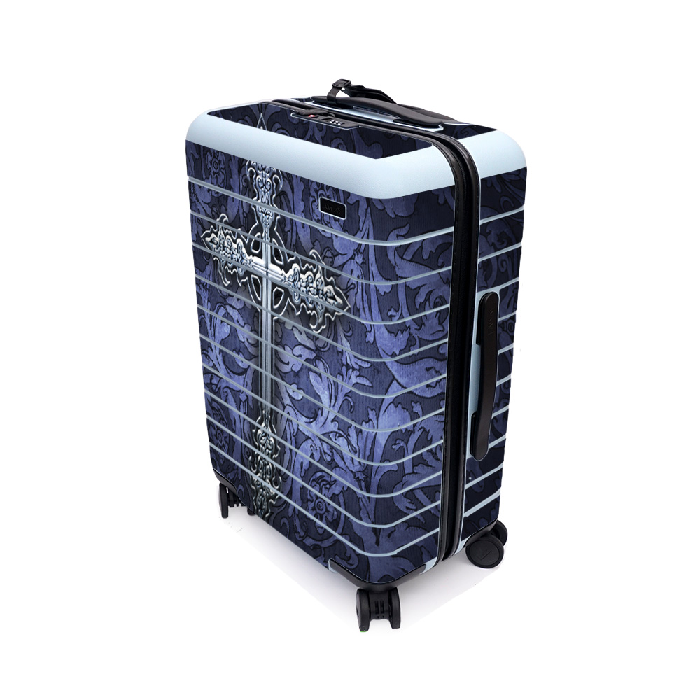 Picture of MightySkins AWBICAON-Gothic Cross Skin for Away the Bigger Carry-On Suitcase - Gothic Cross