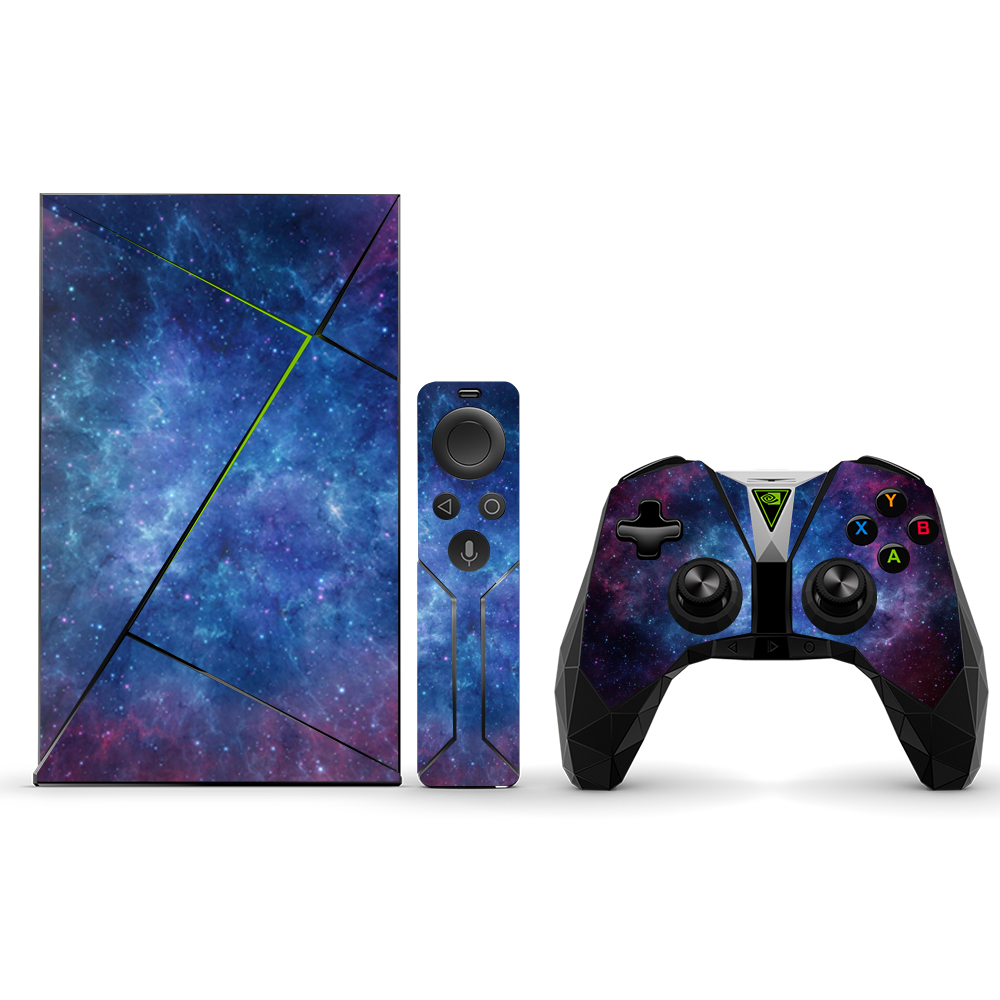 NVSHLDTV-Nebula Skin Compatible with NVIDIA Shield TV Wrap Cover Sticker - Nebula -  MightySkins