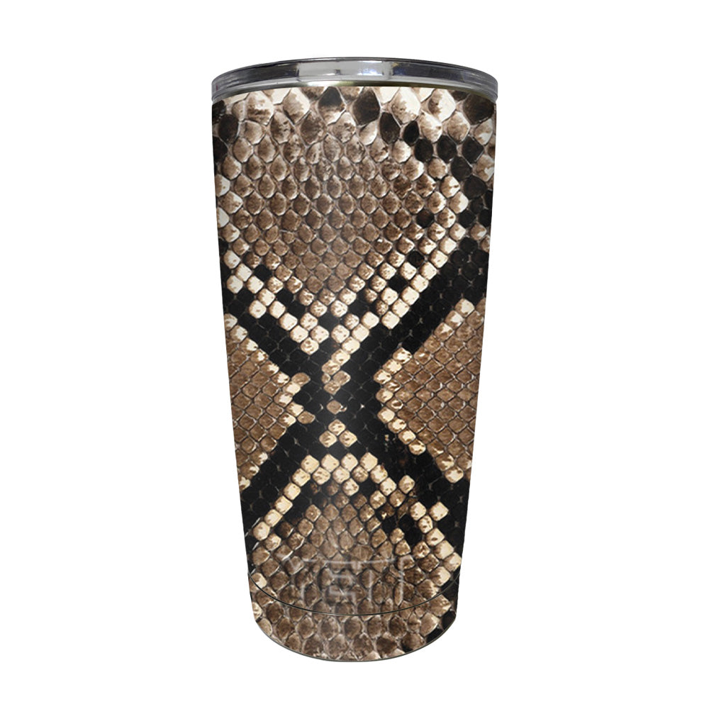 Picture of MightySkins YERAM20-Rattler Skin Compatible with Yeti 20 oz Tumbler - Rattler