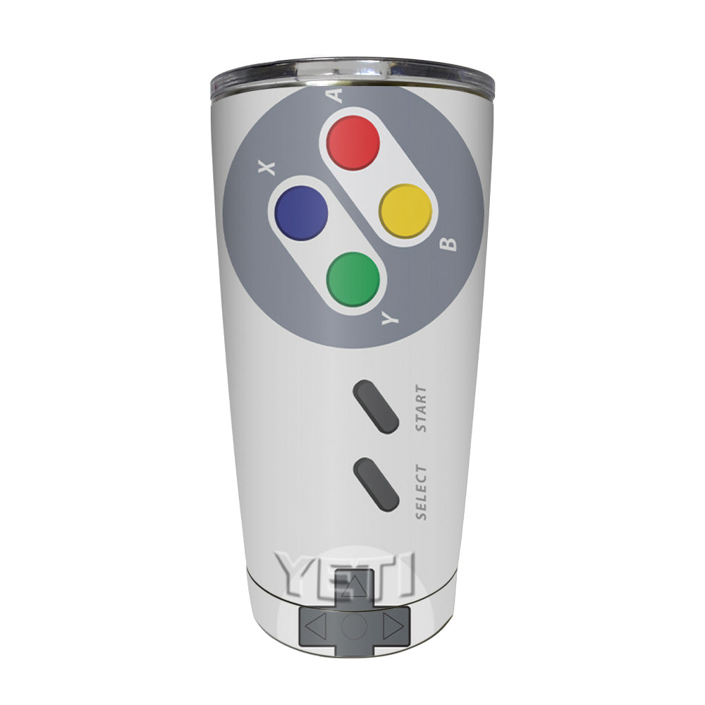Picture of MightySkins YERAM20-Retro Gamer 1 Skin Compatible with Yeti 20 oz Tumbler - Retro Gamer 1
