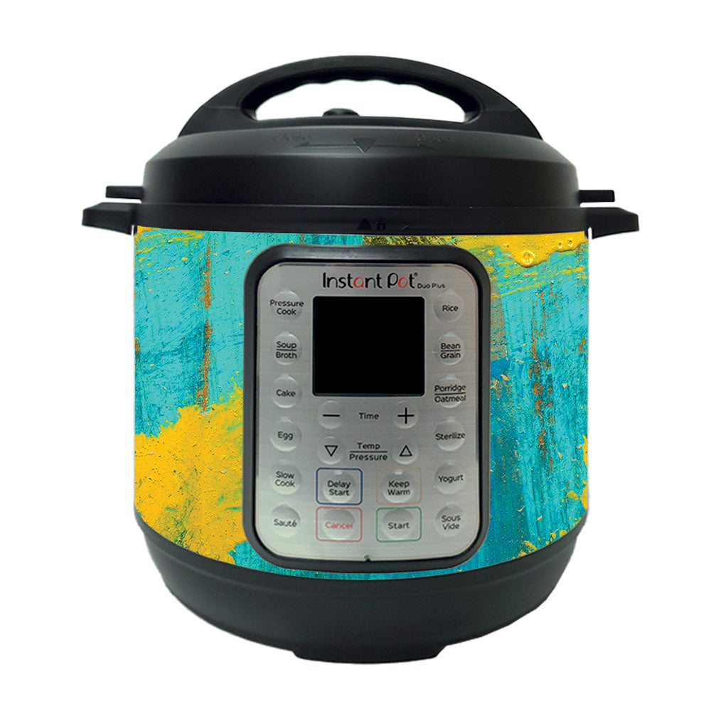 Picture of MightySkins INPTDO6QT-Acrylic Blue Skin Compatible with Instant Pot Duo 6 qt. - Acrylic Blue