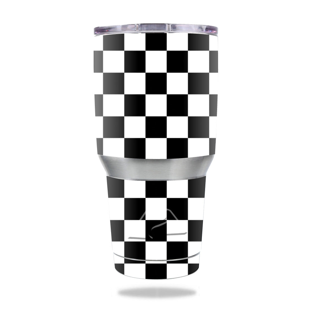 Picture of MightySkins OZTUM30-Check Skin Compatible with Ozark Trail 30 oz Tumbler - Check