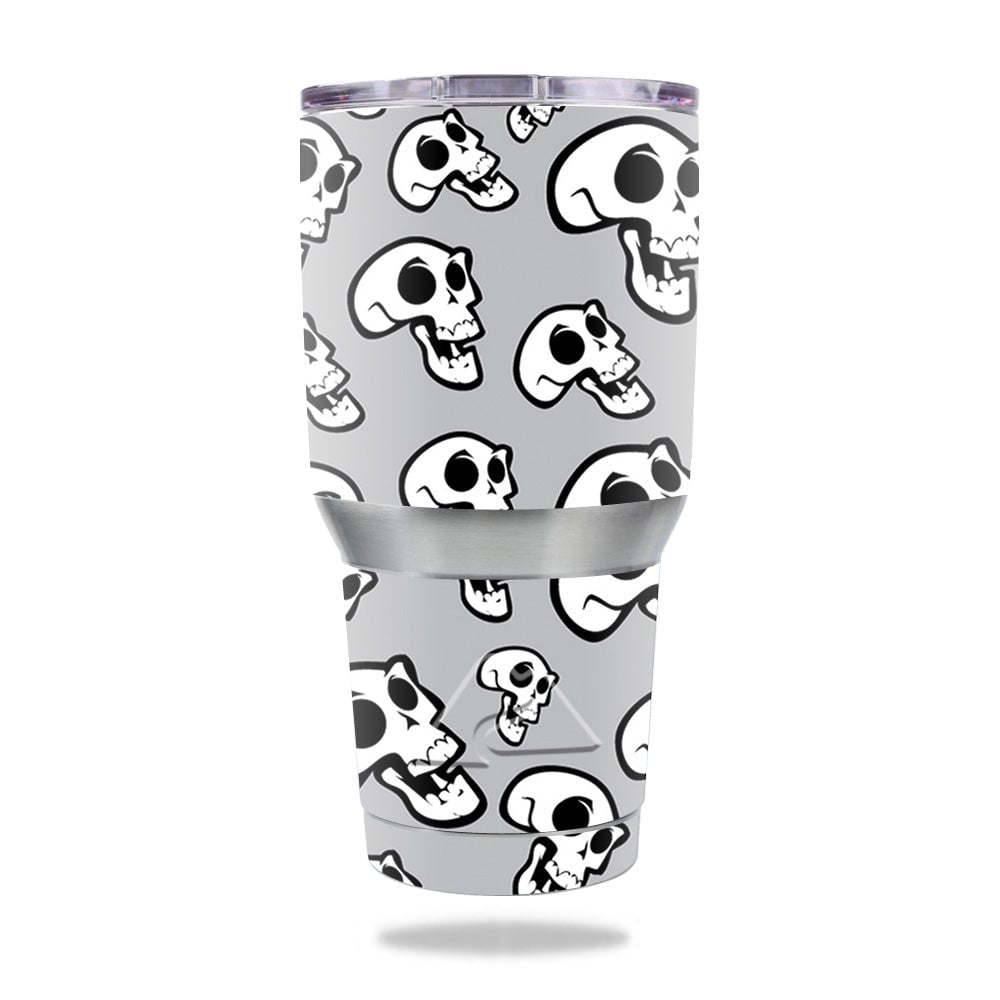 Picture of MightySkins OZTUM30-Laughing Skulls Skin for Ozark Trail 30 oz Tumbler - Laughing Skulls