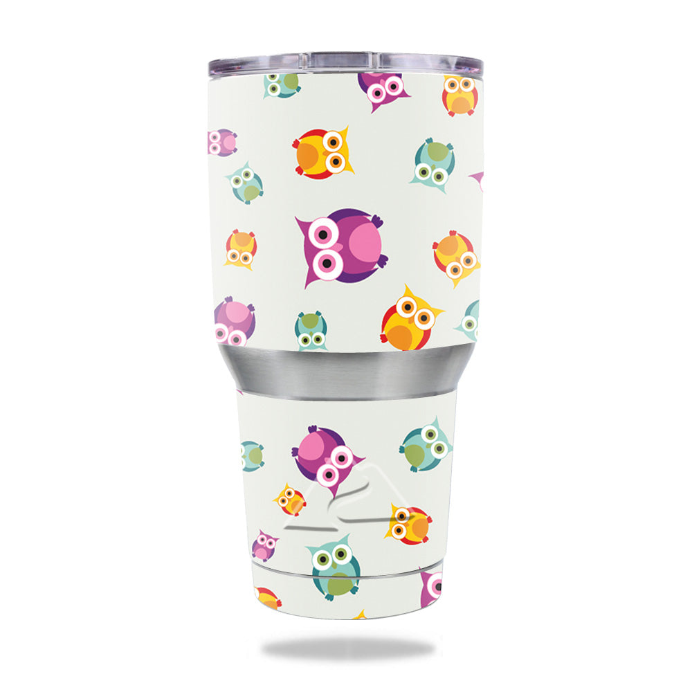 Picture of MightySkins OZTUM30-Owls Skin Compatible with Ozark Trail 30 oz Tumbler - Owls