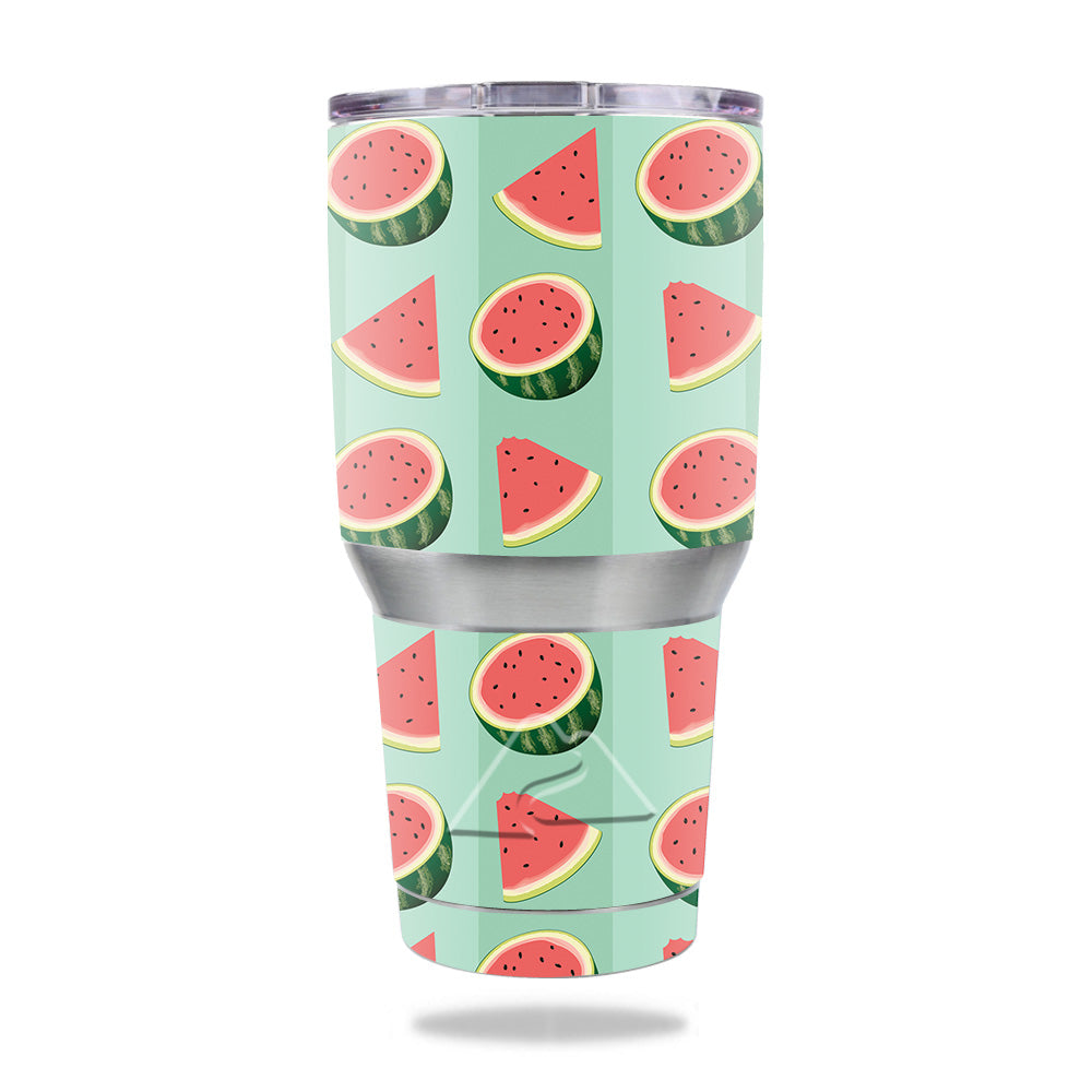 Picture of MightySkins OZTUM30-Watermelon Patch Skin for Ozark Trail 30 oz Tumbler - Watermelon Patch