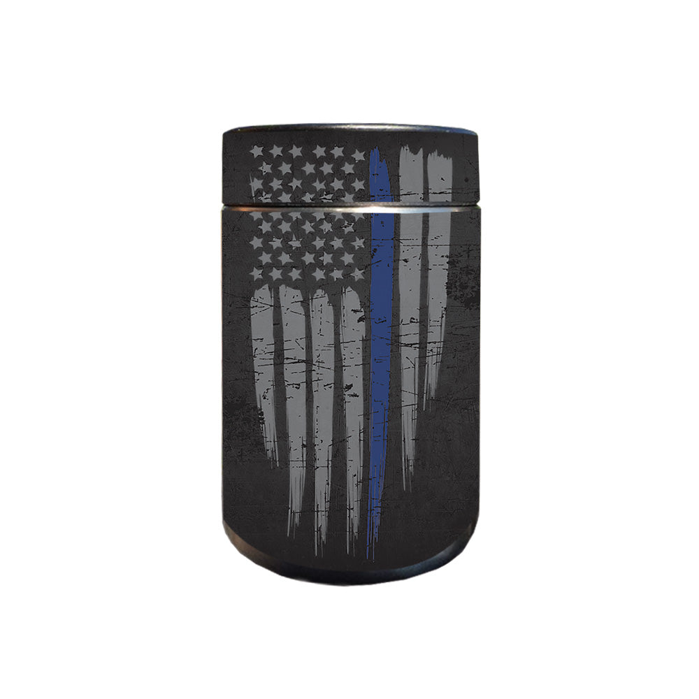 Picture of MightySkins YERAMCOL-Thin Blue Line Skin Compatible with YETI Colster - Thin Blue Line