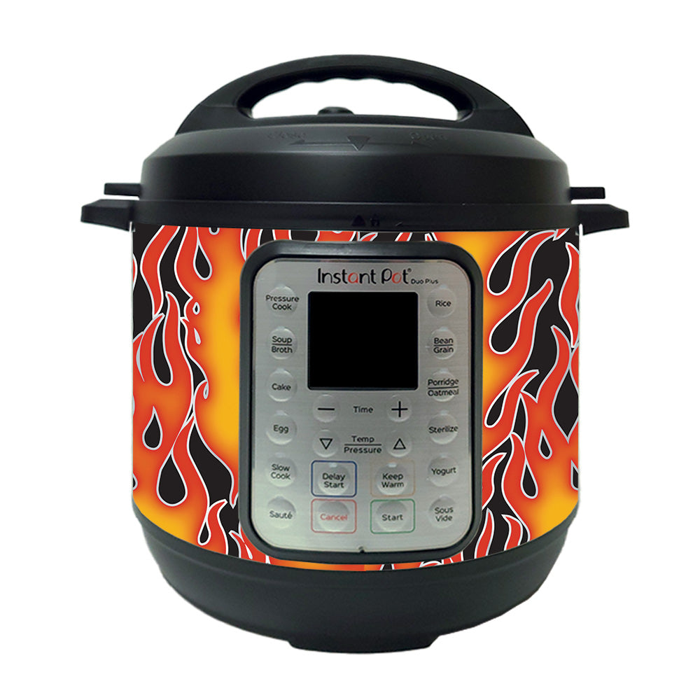 Picture of MightySkins INPTDO6QT-Hot Flames Skin Compatible with Instant Pot Duo 6 qt. - Hot Flames