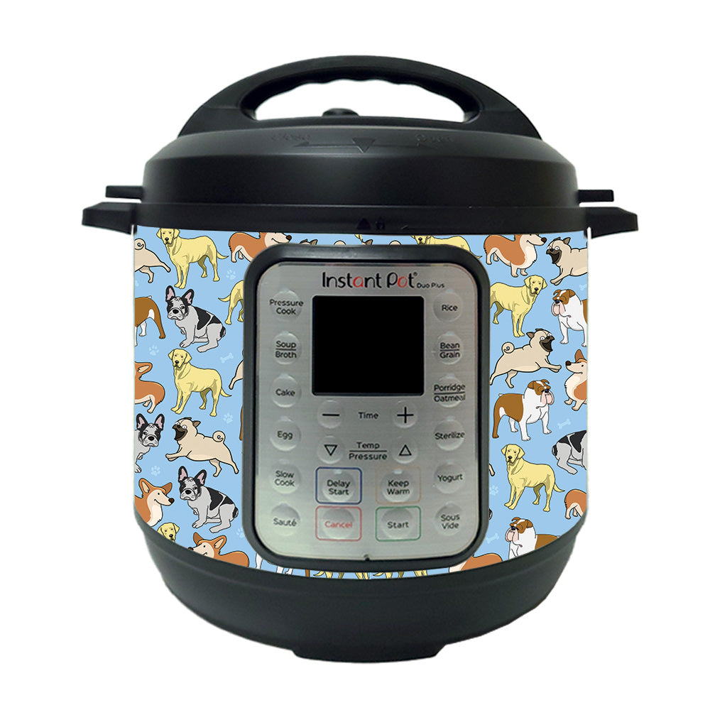 Picture of MightySkins INPTDO6QT-Puppy Party Skin Compatible with Instant Pot Duo 6 qt. - Puppy Party