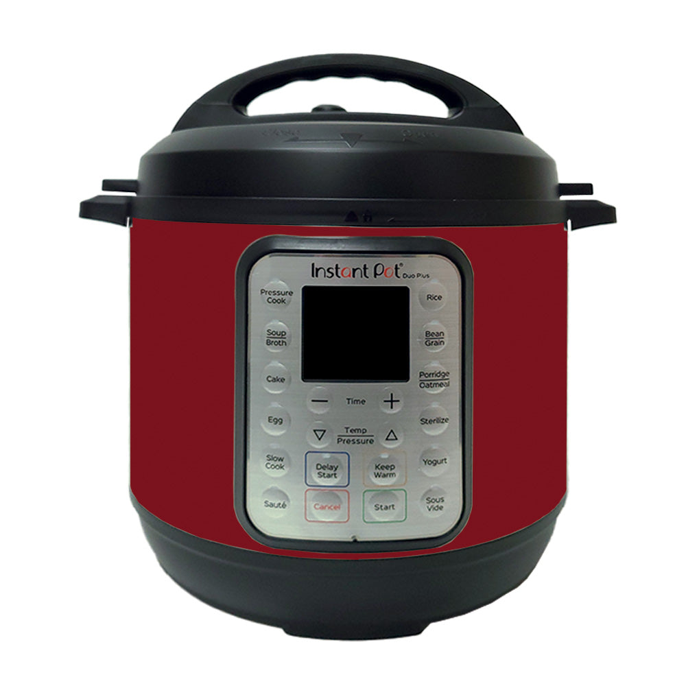 Picture of MightySkins INPTDO6QT-Solid Burgundy Skin Compatible with Instant Pot Duo 6 qt. - Solid Burgundy
