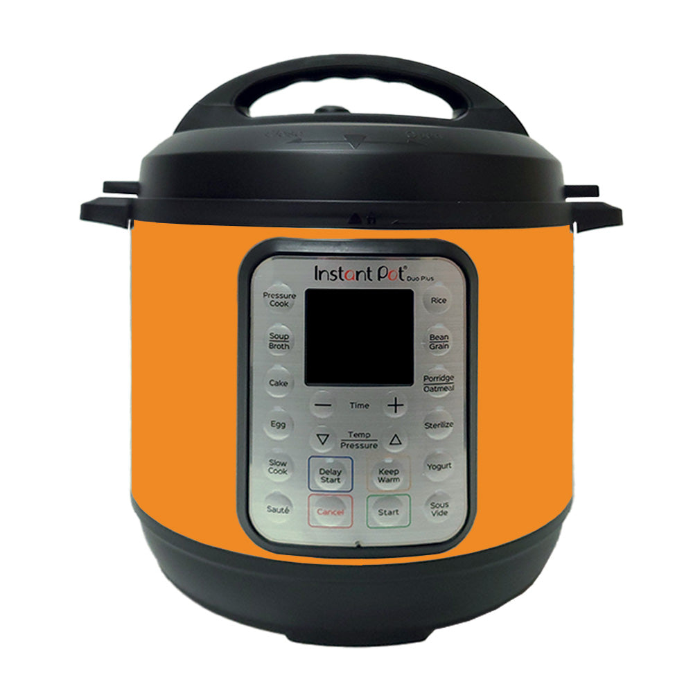 Picture of MightySkins INPTDO6QT-Solid Orange Skin Compatible with Instant Pot Duo 6 qt. - Solid Orange