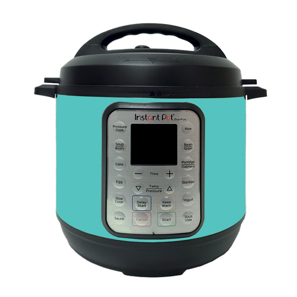 Picture of MightySkins INPTDO6QT-Solid Turquoise Skin Compatible with Instant Pot Duo 6 qt. - Solid Turquoise