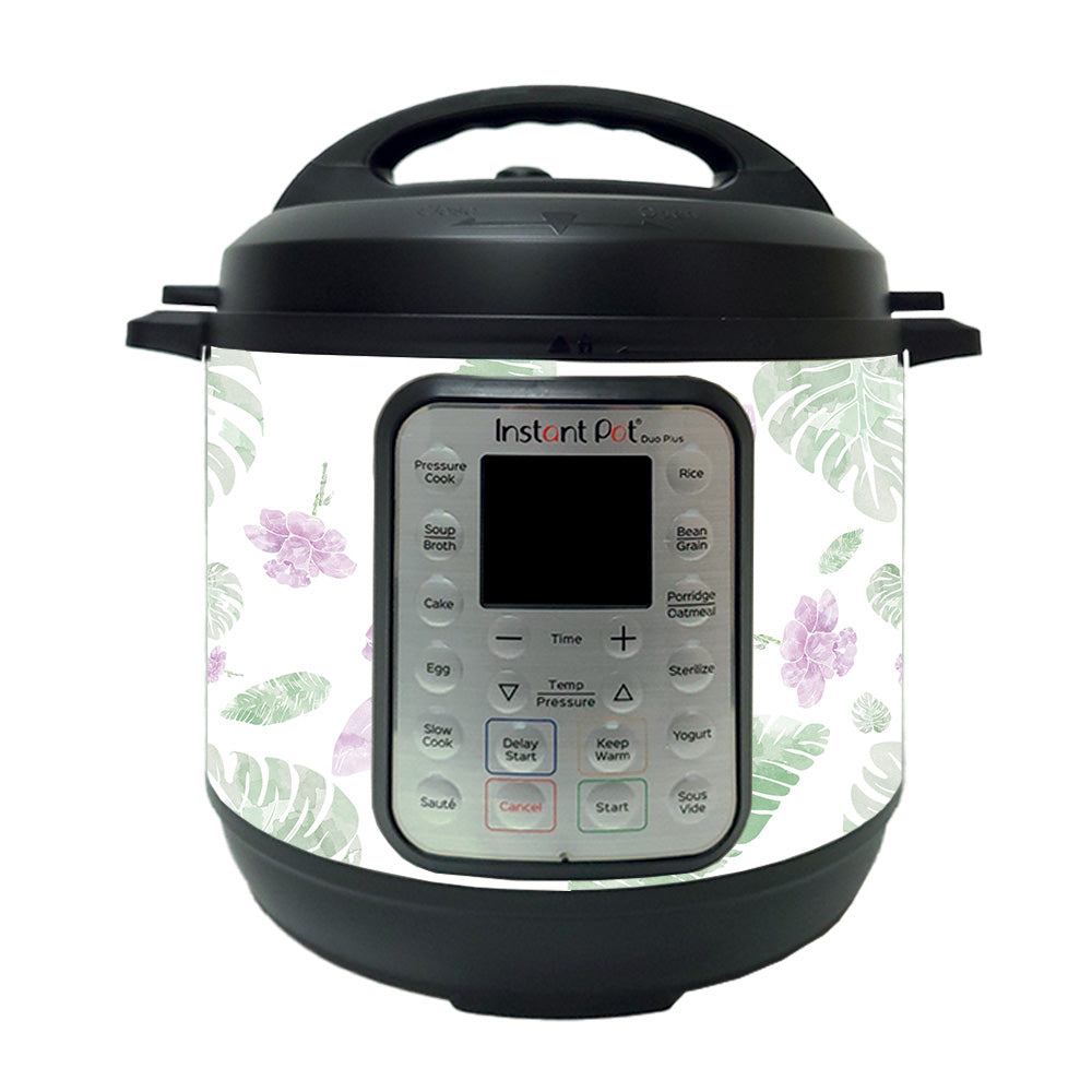 Picture of MightySkins INPTDO6QT-Water Color Flowers Skin Compatible with Instant Pot Duo 6 qt. - Water Color Flowers