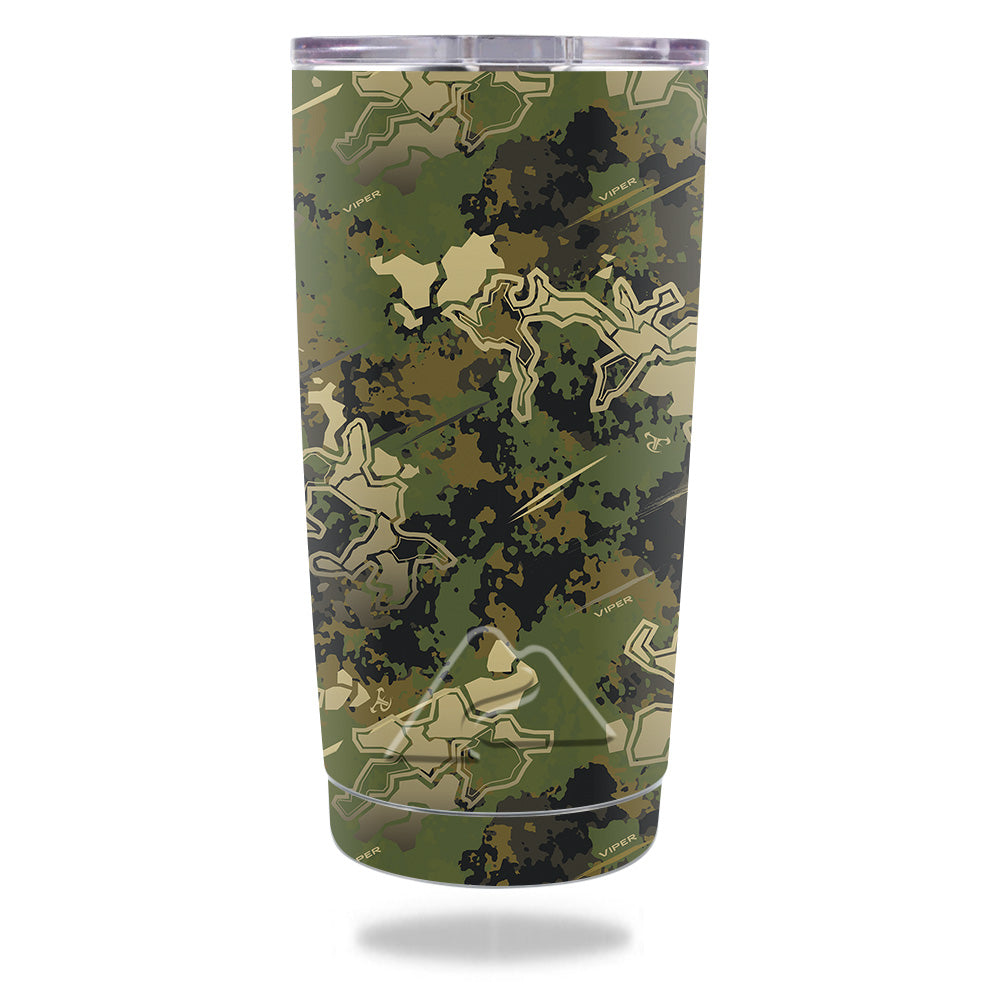 Picture of MightySkins OZTUM20-Viper Woodland Skin for Ozark Trail 20 oz Tumbler 2016 - Viper Woodland