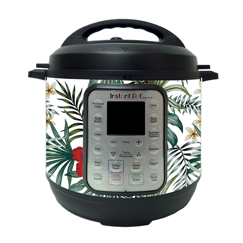 Picture of MightySkins INPTDO6QT-Tropical Hibiscus Skin Compatible with Instant Pot Duo 6 qt. - Tropical Hibiscus