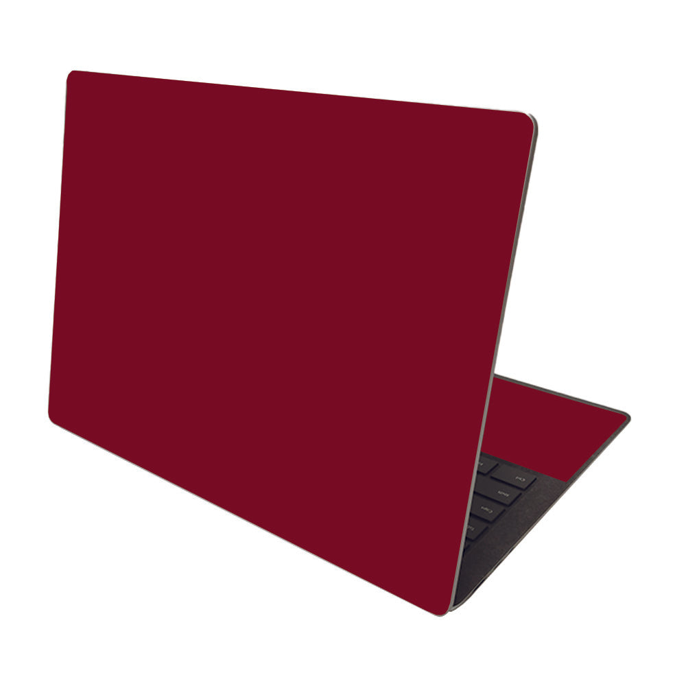 MISURLA413-Solid Burgundy Skin Compatible with Microsoft Surface Laptop 4 13.5 in. - Solid Burgundy -  MightySkins