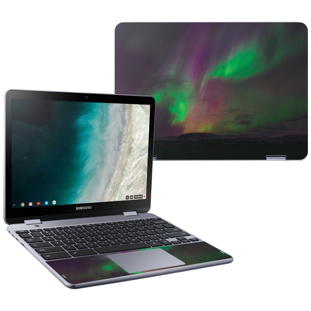 SACHPLLTE-Aurora Borealis Skin for Samsung Chromebook Plus LTE 2018 - Aurora Borealis -  MightySkins