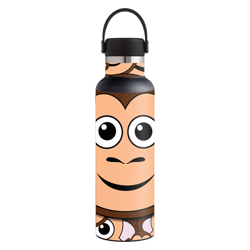 Picture of MightySkins HFST21-Monkey Skin for Hydro Flask 21 oz Standard Mouth - Monkey
