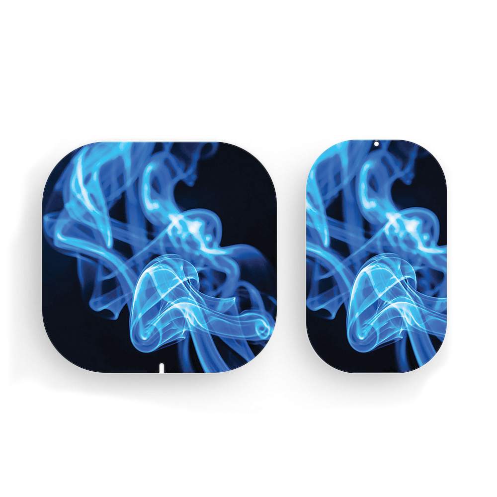 EEWIFI1Blue Flames Skin for Eero Home WiFi System Plus 1 Beacon  Blue Flames